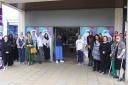 Launch - the pop-up was opened by Colchester mayor Lesley Scott-Boutell