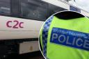 Assault - A girl, 14, assaulted a person on a c2c trains causing disruption this Saturday, later attacking an emergency worker