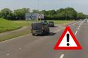 Closing - the A127 slip road to Upper Mayne London-bound