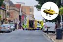 Emergency services were called to a medical emergency in Bury St Edmunds