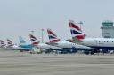 Diverted - British Airways and KLM planes at Southend Airport