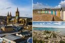 Bude, Penzance and Truro were ranked as some of the best places to live in Cornwall