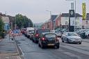 Delay - queueing cars in Wimpole Road