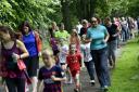 The 2K Parkrun for juniors (four to 14-year-olds) at Bitts Park in Carlisle