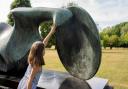 Henry Moore's Goslar Warrior bronze sculpture