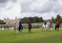 Victorian costumes and horses at Audley End House and Gardens