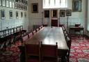 Saffron Walden Town Council's Chamber and large table with chairs