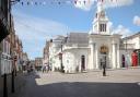 File picture: King Street and Market Square, Saffron Walden