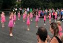 A performance by Tiny Tempos at Newport village fete