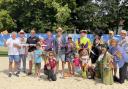 The cast of 'Treasure Island' helped open the man-made beach