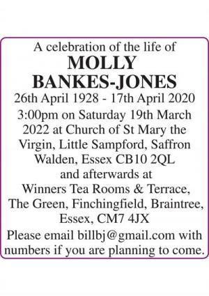 MOLLY BANKES-JONES