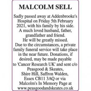 MALCOLM SELL