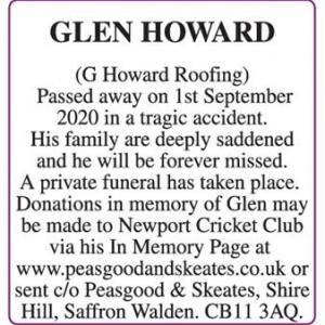 GLEN HOWARD