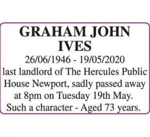 GRAHAM JOHN IVES