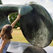 Henry Moore's Goslar Warrior bronze sculpture