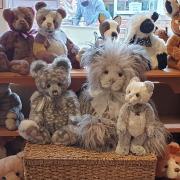 Teddybears and other soft toys at Abracadabra Teddy Bears, Saffron Walden