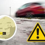 The Met Office has issued a yellow warning for ice across the whole of Essex