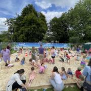 Beach on the Common in Saffron Walden