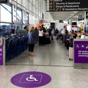 The airport’s Person with Reduced Mobility (PRM) reception area in the terminal