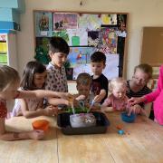 The summer Toddler and Early Years STEM session