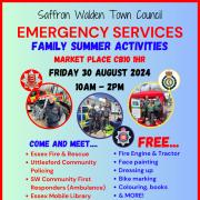 A family activity day will take place in Saffron Walden on August 30