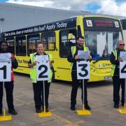 Allison Clarke and Niall James (centre left and right) will compete in the finals in Blackpool