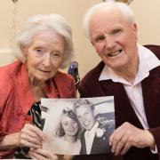 Brian Reeves, 86, with his wife, Catherine, 81