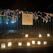 Ribbons tied in memory of babies lost too soon at last year's Wave of Light