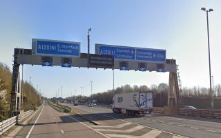 A man has been jailed for reaching speeds of up to 160mph on a journey from London to Northamptonshire