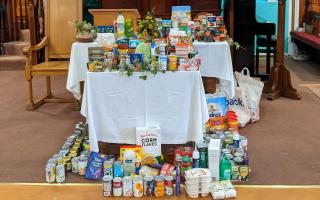 Abbey Lane URC's Harvest collection