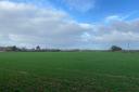 The field where the homes would be built on land off Barton Way in Ormesby St Margaret