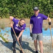 Ivana Froggett and Alasdair Groves from the Halstead Branch