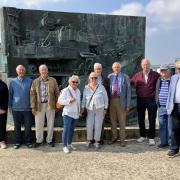 Members of the club were joined by partners and friends for the trip