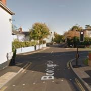 The junction of Debden Road and Borough Lane